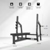 Tunturi Platinum – Horizontal Bench Press – V-series – slika 2