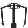 Tunturi Platinum – Dual Pec Fly/Rear Delt – Selectorized – V-serija – slika 3